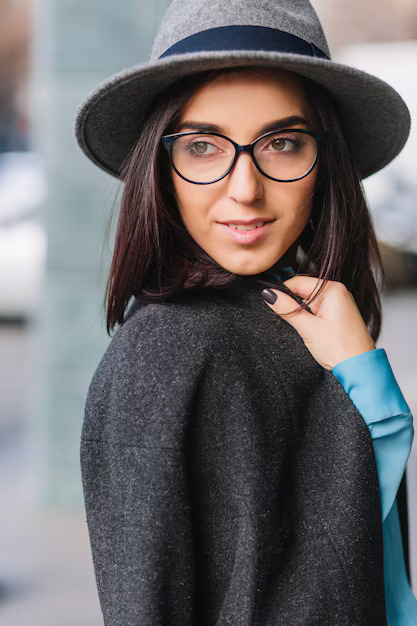 Professional girl with eyeglasses